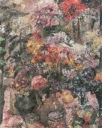 Lovis Corinth Stillleben mit Chrysanthemen und Amaryllis china oil painting artist